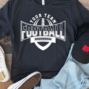 Football team Svg, Football Svg, Football Png, Football Cut File, Football Svg Designs, Svg for Logos, Team Template, Football Mom Svg