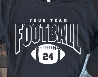 Football Team Template Svg, Football Shirt Design, Svg Dxf Png Eps, Silhouette, Football Svg, Football Png, Cricut Svg, Football Logo Svg