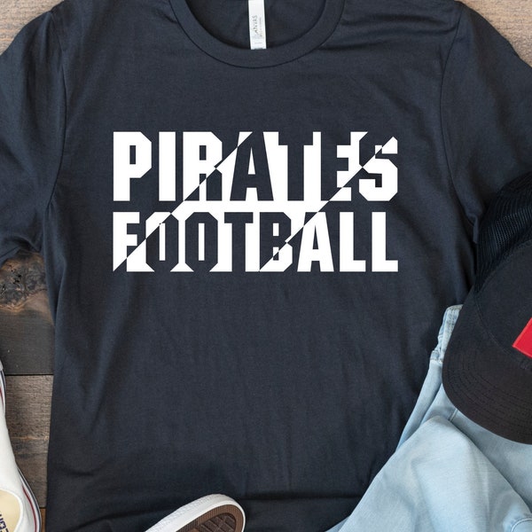 Pirates Football Svg Png, Cricut Svg, Silhouette, Pirate Football Logo, Football Png Svg, Pirates Svg Png, Football Team Svg, Football Mom