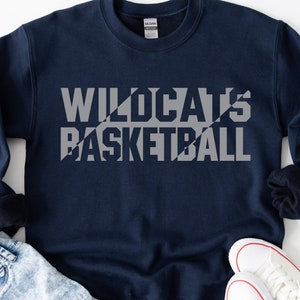 Wildcats Basketball svg, Wildcats Basketball png, Wildcats svg, Wildcats spirit svg, Digital file Download, Cricut svg, png, svg, eps, dxf