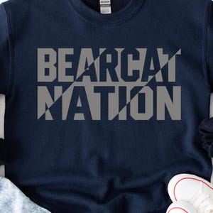 Bearcat Nation Svg, Bearcats Mascot Svg, Bearcats School Spirit Svg, Bearcats Mascot svg, Bearcats Cheerleading, Bearcats mom svg, Cricut