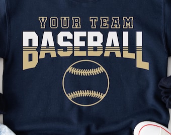 Baseball Team SVG Design: Cut Files, Logo Template (Digital Download