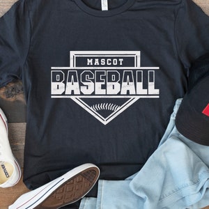Baseball Team Template, Team Shirts Svg, Baseball Team Logo Svg, Cricut Cut File, Silhouette, Baseball Team Svg, Png Dxf Eps, Svg for Mom