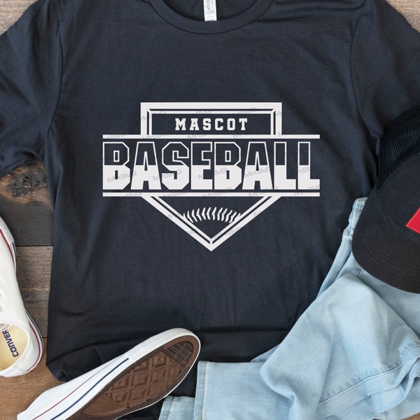 Baseball Team Template, Team Shirts Svg, Baseball Team Logo Svg, Cricut Cut File, Silhouette, Baseball Team Svg, Png Dxf Eps, Svg for Mom