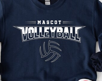 Volleyball Team SVG: Cricut & Silhouette Designs (Digital Download)