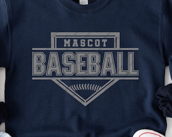 Baseball Team SVG PNG: Shirt Design Template (Digital Download)
