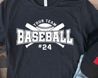 Baseball Team SVG: Cricut & Silhouette Cut Files (Digital Download)