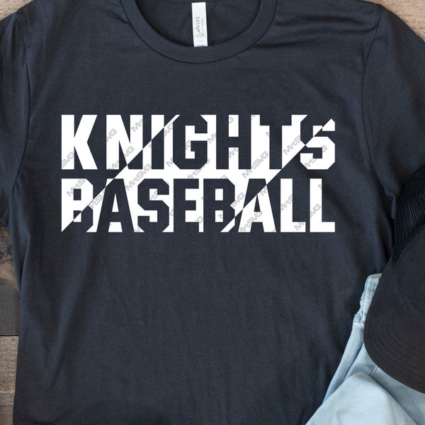 Knights Baseball Svg, Knight Baseball Svg, Knights Svg, Knight Svg, Knights Mascot Svg, Knights Sogo, Knights Png, Knights Shirt, Cricut Svg