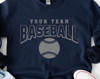 Arquivo de corte SVG e PNG para time de beisebol: Cricut, ideal para camisetas de times (download digital)