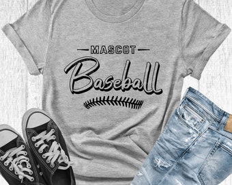 Baseball Team SVG Template: Cricut, Silhouette, Sublimation (Digital Download)