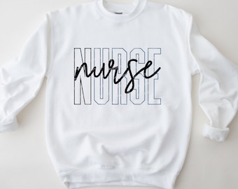 Nurse SVG Cut File: Medical Word Design (Digital Download)