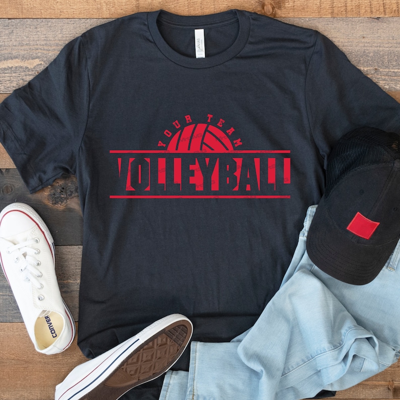 Volleyball Svg Volleyball Team Template Volleyball Shirt Etsy