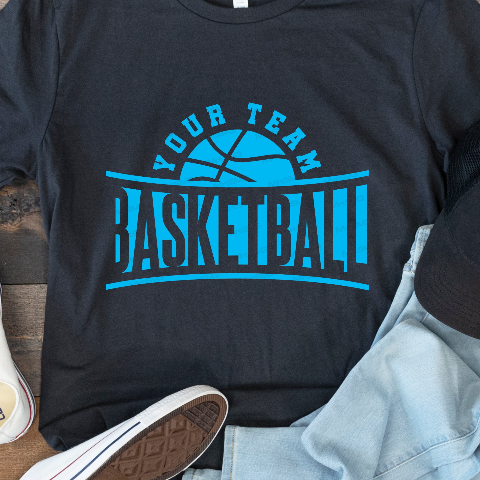 Basketball Team Template Basketball Team Shirts Team Logo - Etsy