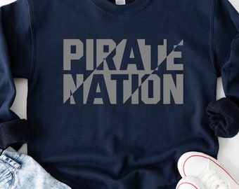 Pirates svg png, Pirate Nation svg, Pirates mascot svg, pirates school svg, pirates shirt svg, Pirate Pride svg, Pirate Team svg, Mascot svg