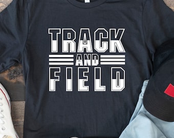 Track and Field SVG: Shirt Template Cut File (Digital Download)