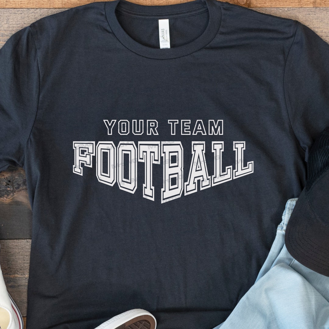 Football Team Template Svg Football Shirt Svg Football Svg - Etsy