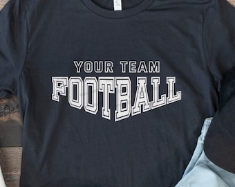 Football Team Template Svg: Shirt Logo Design (Digital Download)