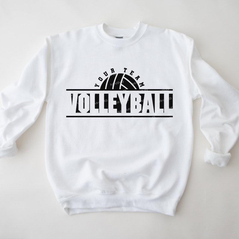 Volleyball Svg Volleyball Team Template Volleyball Shirt Etsy