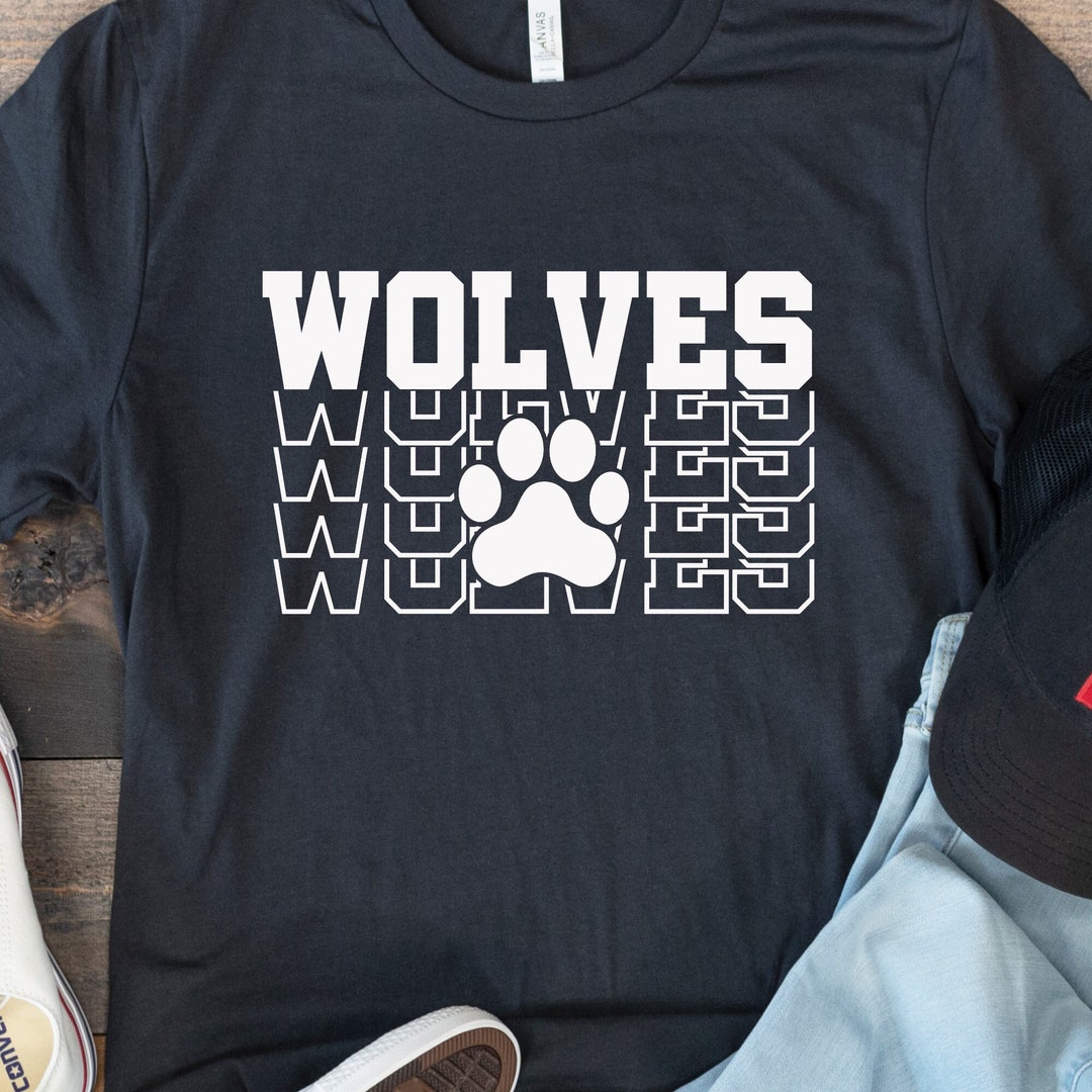Wolves Mascot SVG PNG: School Team Logo (digital Download) - Etsy
