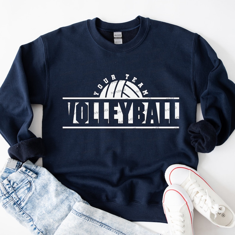 Volleyball Svg Volleyball Team Template Volleyball Shirt Etsy