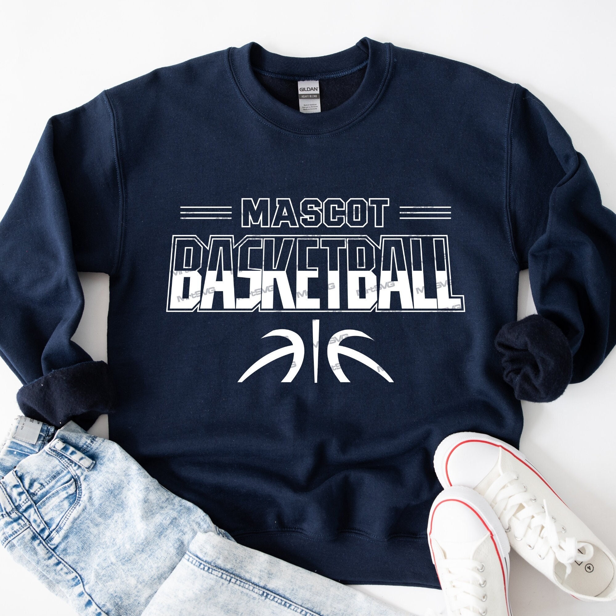 Basketball Svg Team Template Basketball Mom Team Shirt - Etsy