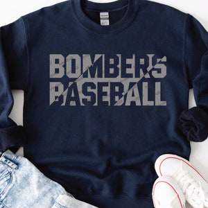 Bombers Svg Png, Bombers Baseball Svg, Baseball Svg, Baseball Mom Svg, Digital Download, Baseball Shirt Svg, Bombers School Spirit, Eps Dxf