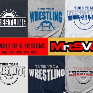 Wrestling Bundle Svg, Template Bundle, svg eps dxf, Wrestling Team Svg, Wrestling Png, Silhouette, Cricut Cut File, Svg File, Digital File
