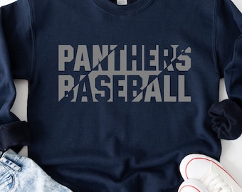 Panthers Baseball svg, Baseball Svg Png, Download File, Panthers Svg, Baseball Team Shirt, Baseball Svg For Cricut, Silhouette, Svg Tumbler