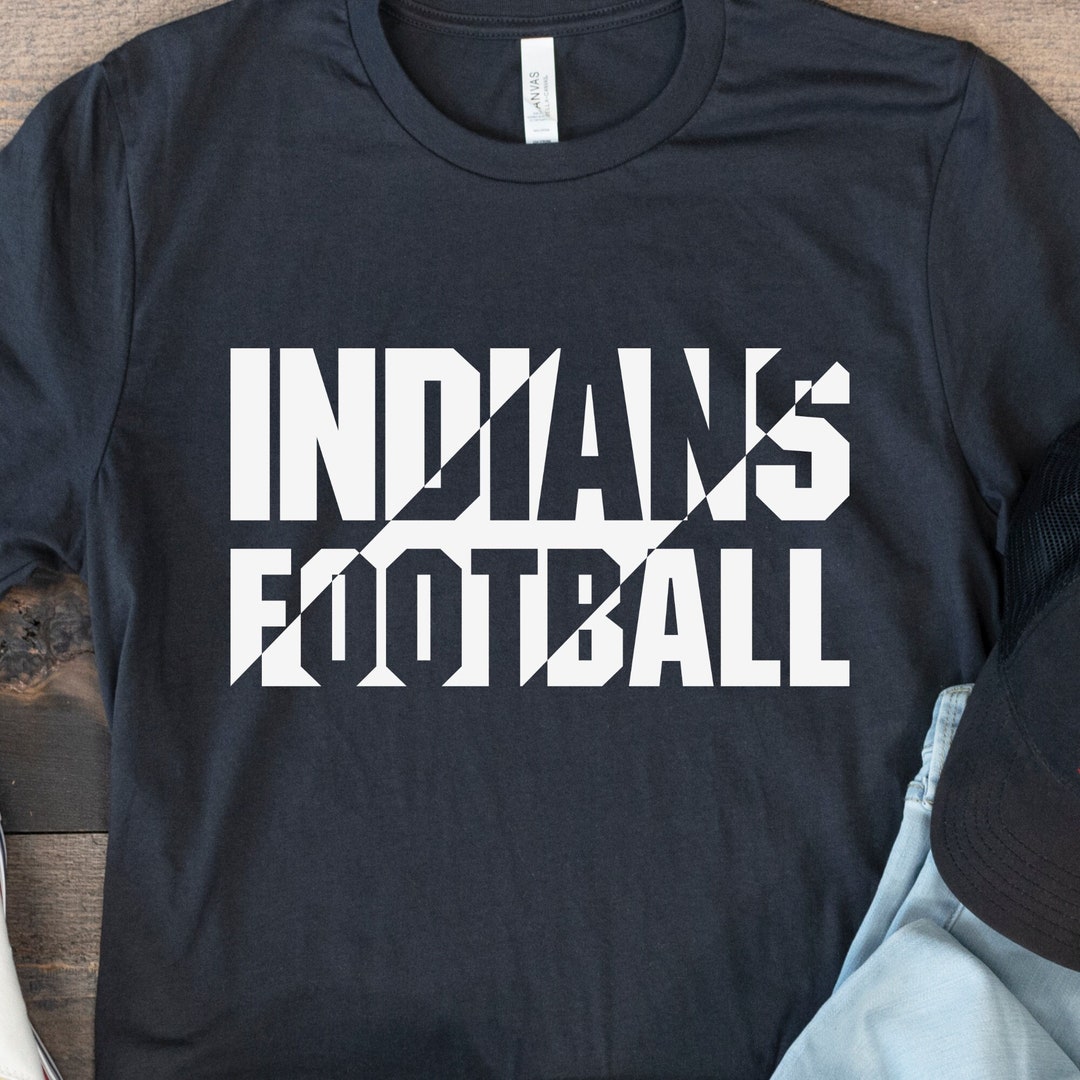 Indians Football Svg, Indian Football Svg, Indians Svg, Cricut