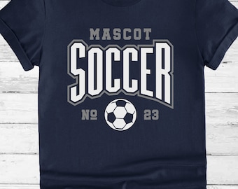 Soccer Team SVG: Logo, Banner, Shirt - Cricut & Silhouette Cut Files (Digital Download)