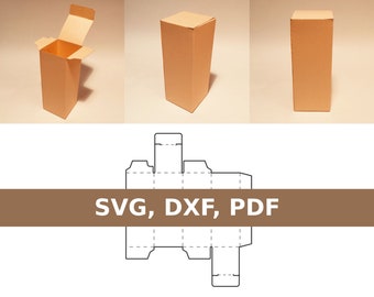 Essential oil box template, essential oil package, essential oil case, essential oil storage box, SVG, PDF, Cricut Silhouette