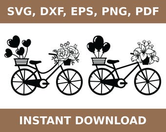 Vintage bicycle svg, bicycle dxf, bike dxf, bicycle png, bike png, bicycle clipart, bike clipart, vintage bike svg, Cricut, Silhouette