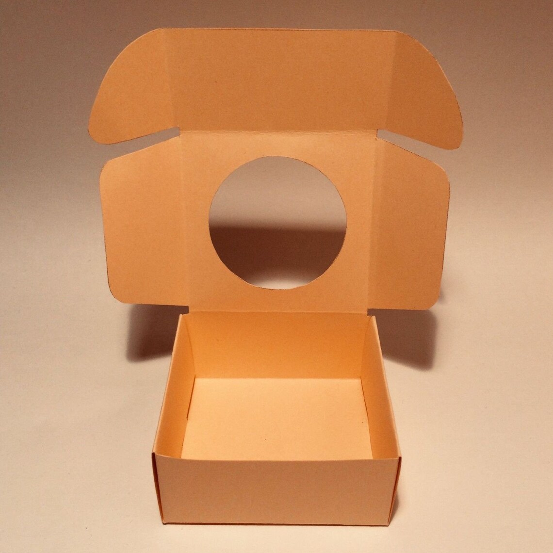 Cake Box With Window Template, Pastry Box With Window, Bakery Box With ...