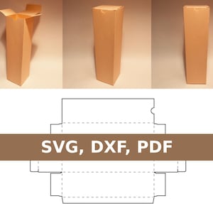 Sjabloon wijndoos, geschenkdoos wijnfles, wijncontainer, wijnflesdoos, wijncadeaudoos, SVG, pdf, Cricut, Silhouet