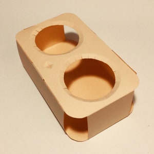 Cup Holder Template, Coffee Cup Holder, Paper Cup Holder, Plastic Cup ...