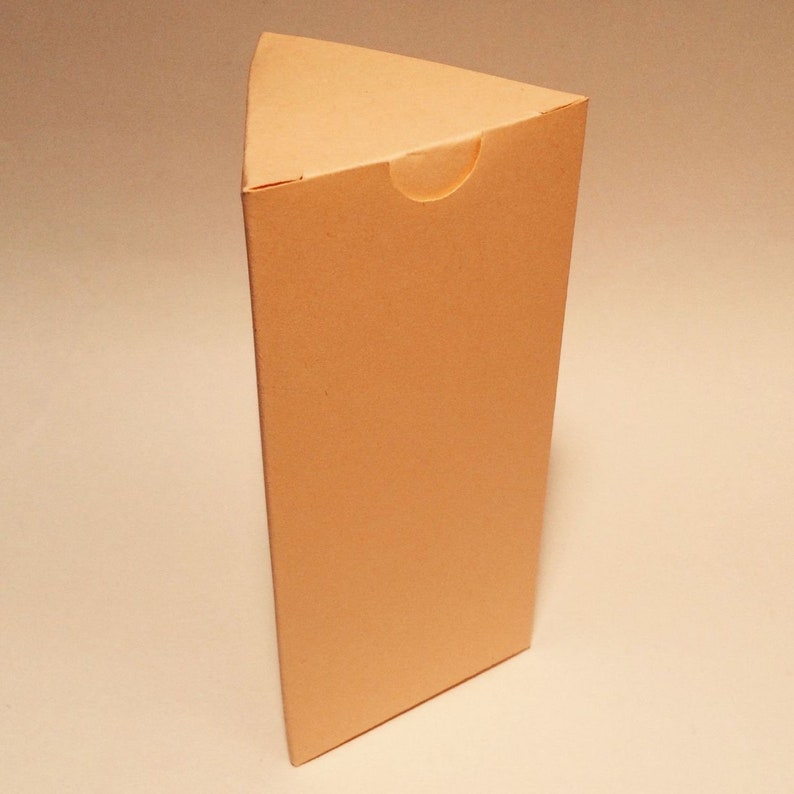 Triangle Box Template, Triangular Box, Tall Box, Triangular Gift Box ...