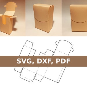 Scatola MTG, scatola per carte MTG, scatola per conservare le carte MTG, A3, SVG, PDF, Cricut, Silhouette