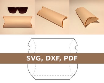 Sunglasses case template, sunglasses box, sunglasses gift box, sunglasses holder, SVG, PDF, Cricut, Silhouette