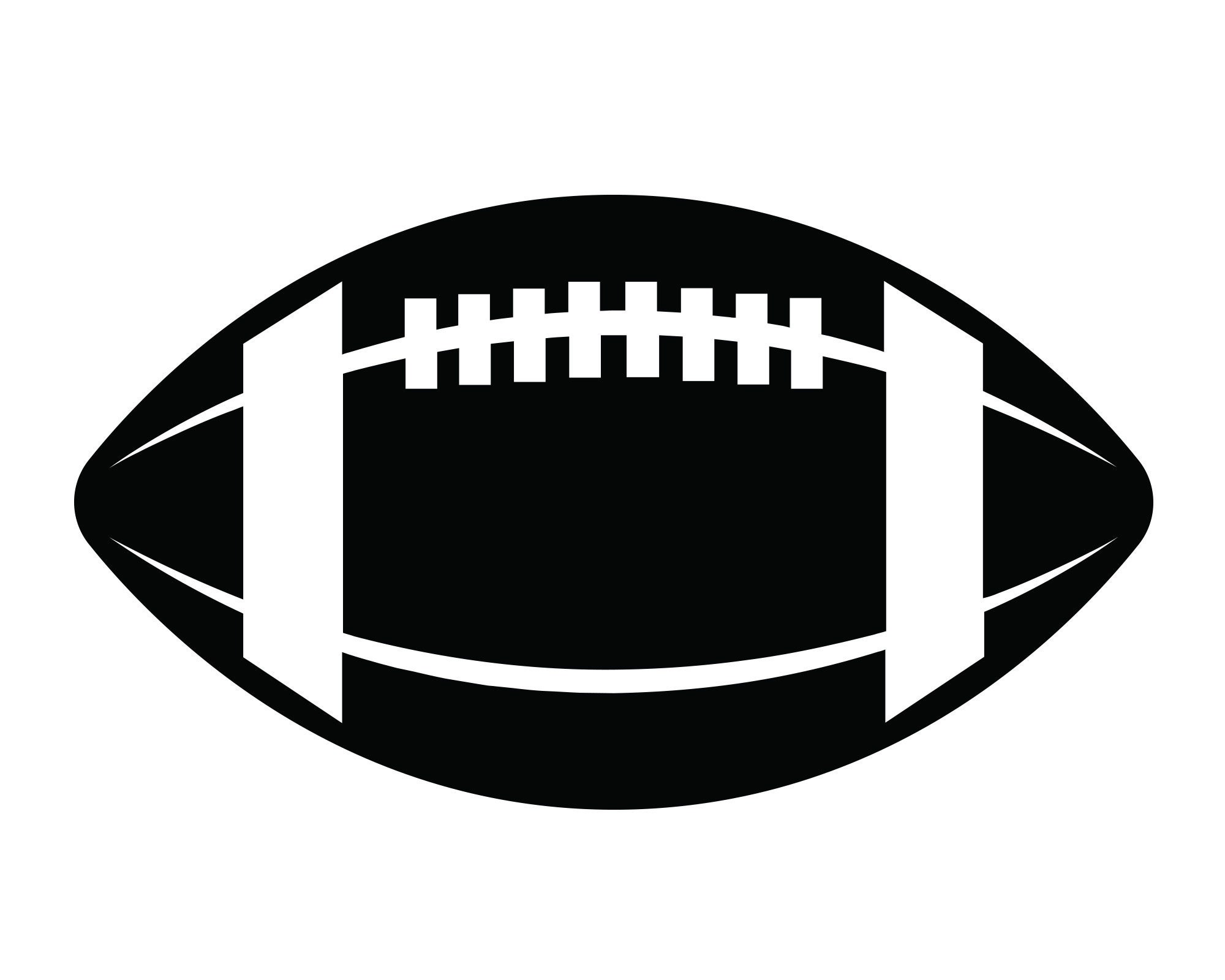 Football Svg, Football Dxf, Football Png, Football Laser Cut, Football ...