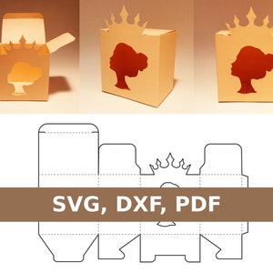 Cosmetic box template, cosmetics gift box, cream box, cosmetics box, cosmetic gift box, SVG, DXF, PDF, Cricut, Silhouette