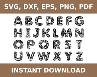 LCD アルファベット文字、電子アルファベット文字 SVG 電子数字