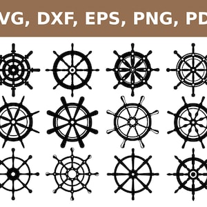Ship wheel svg, ships wheel svg, boats wheel svg, ship wheel template, ship wheel dxf, boat wheel dxf, boat wheel svg, Cricut, Silhouette