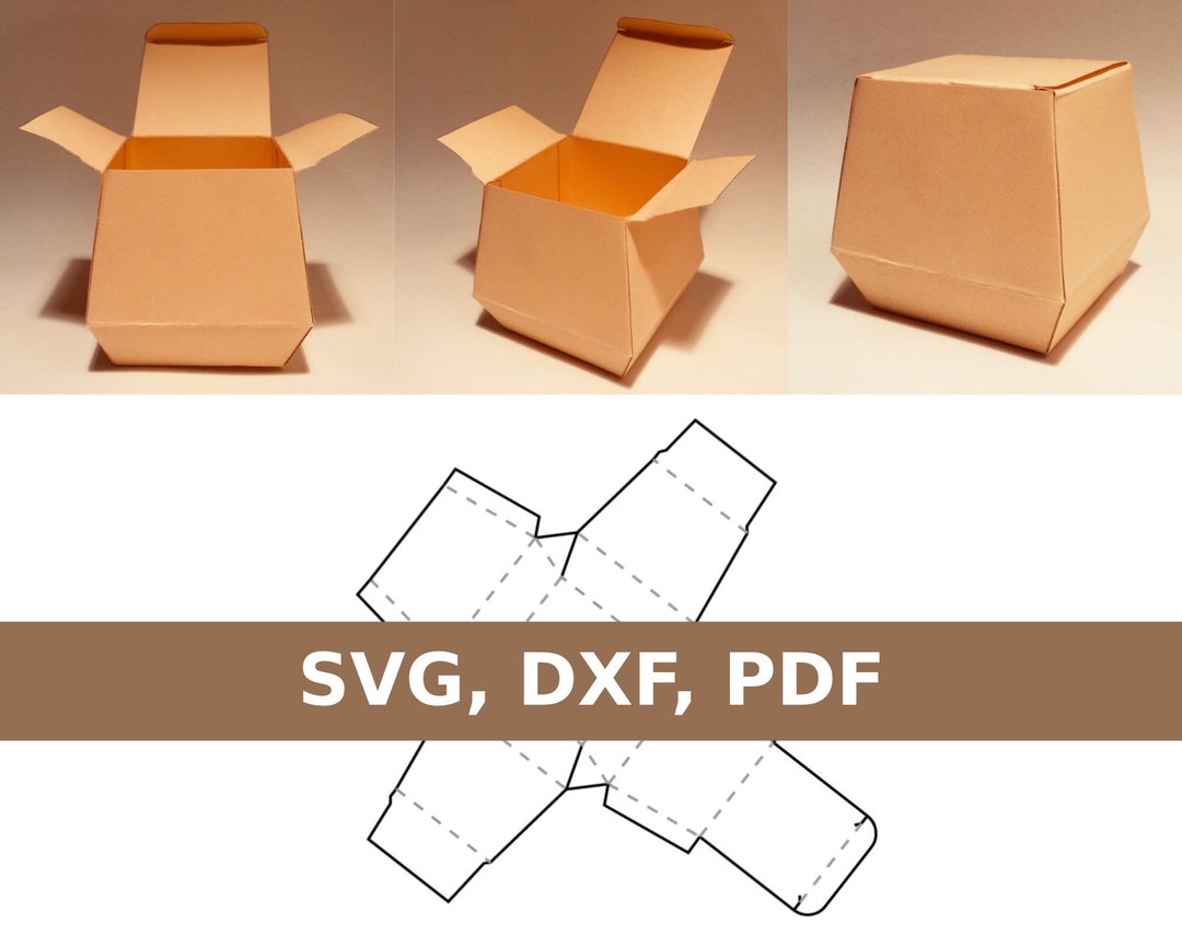 Food Packaging Box Template, Paper Food Box, Kraft Food Box, Food ...