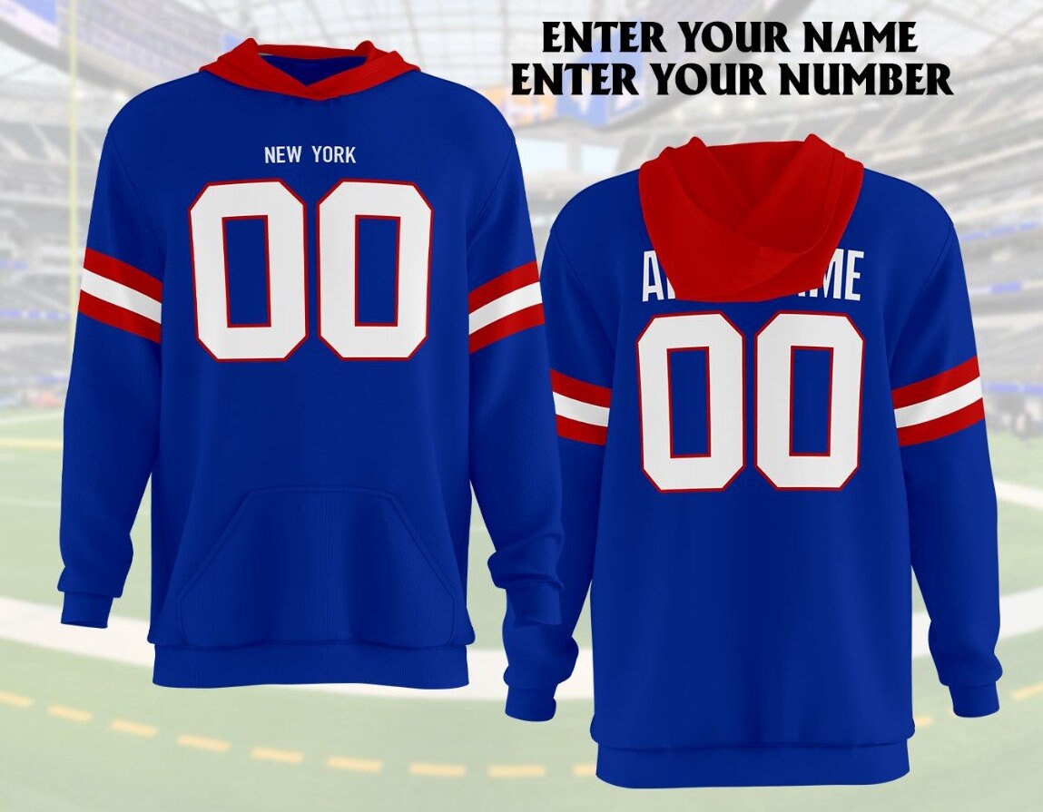 Custom ny giants best sale jersey