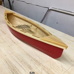 Wall Display Canoe - 5 ft