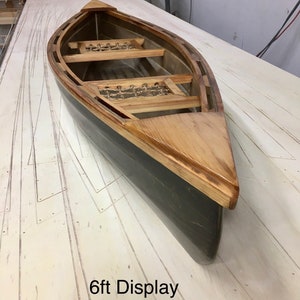 Wall Display Canoe - 6 ft