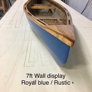 Wall Display Canoe - 7 ft
