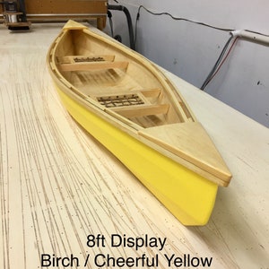 Wall Display Canoe - 8 ft