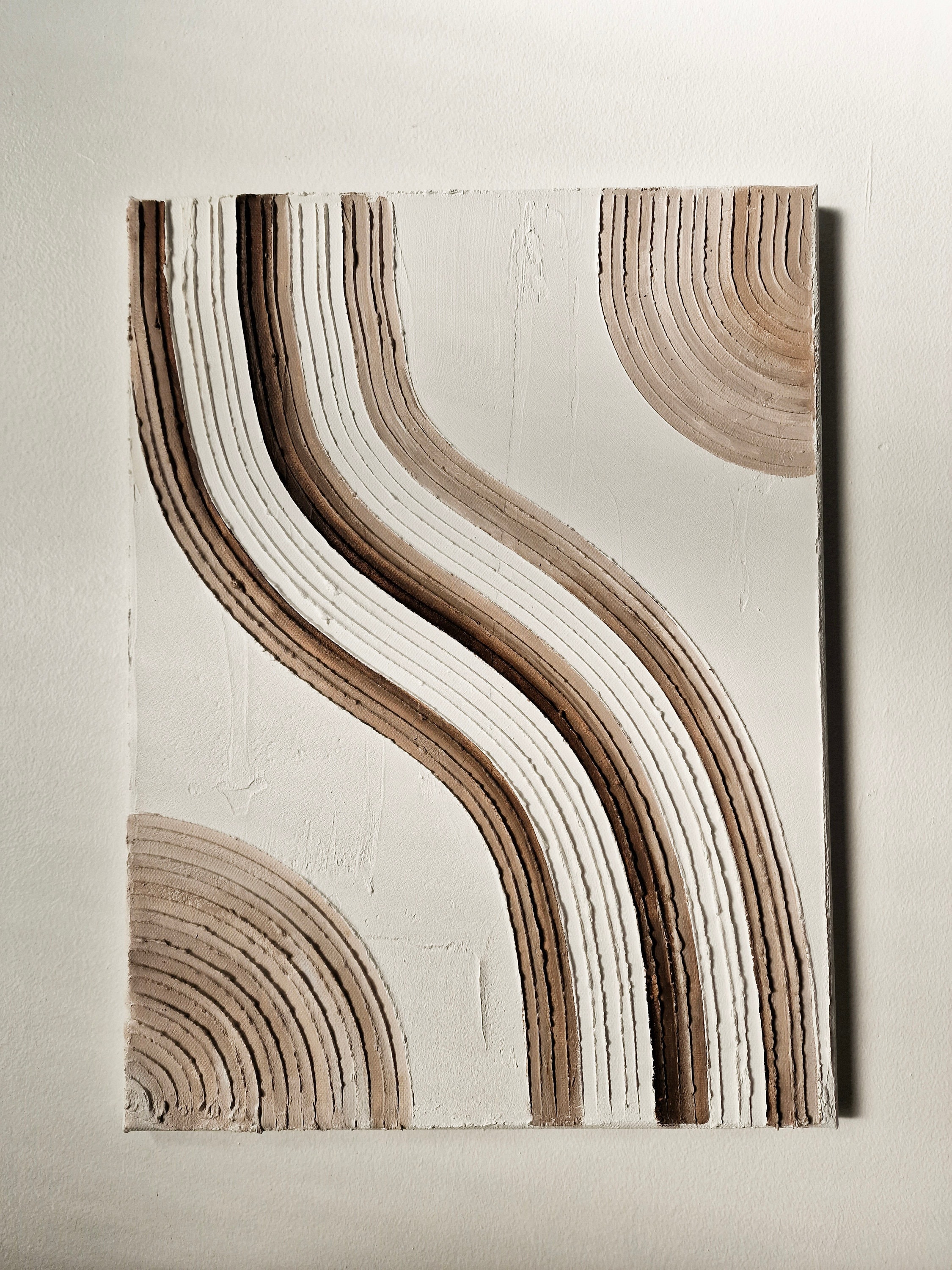 Textured Art Guide // How to Make Textured Art // Plaster Art // DIY