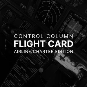 Cartão de voo | Companhia aérea/fretamento